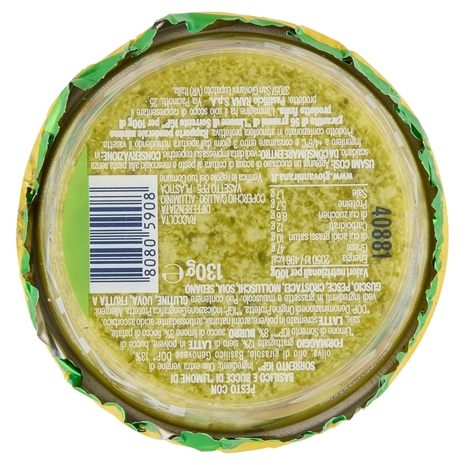 Giovanni Rana Pesto di Basilico e Scorza di Limone Pesto Fresco 130 g